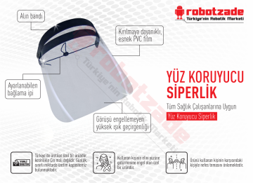 Koruyucu Yüz Siperliği - Yüz Koruyucu Siperlik