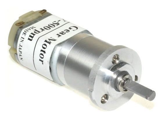 12V 500Rpm 25mm Planet Redüktörlü Dc Motor