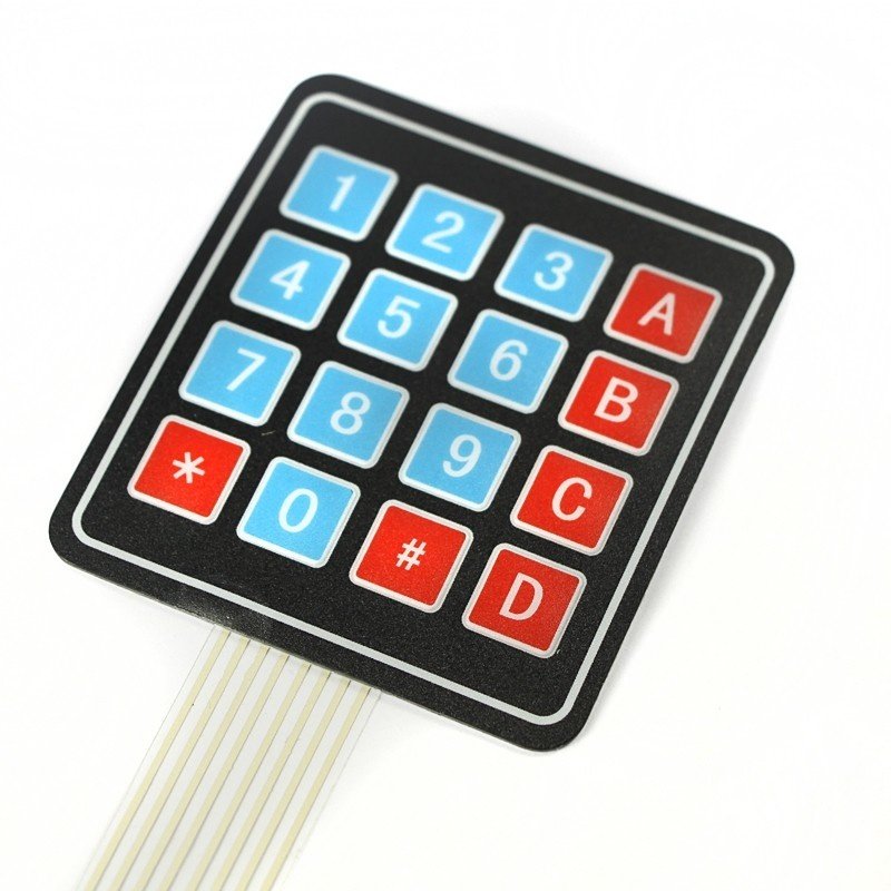 Membran Tuş Takımı 4x4 Keypad