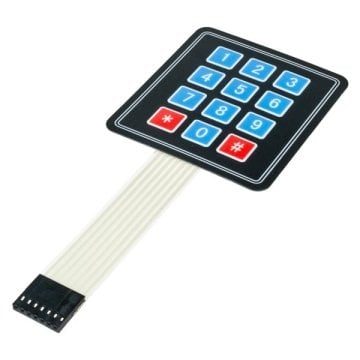 Membran Tuş Takımı 4x3 Keypad