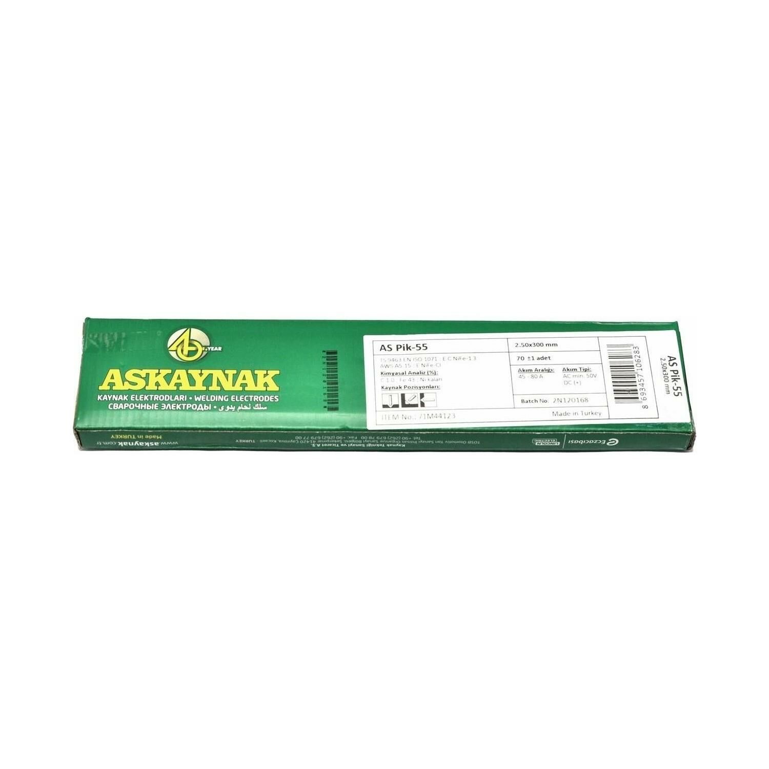 Askaynak Döküm Elektrodu 3.25x300 mm AS Pik-55