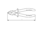 İzeltaş 3700 Yan Keski Opak Seri 160 mm