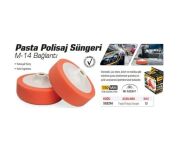 Pasta Polisaj Süngeri M14 Bağlantı 150 mm