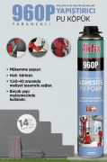 Akfix 960P PU Tabancalı Mantolama Köpüğü 750 ml