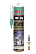 Akfix 100AQ Akvaryum Silikonu 280 ml Şeffaf