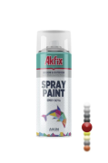 Akfix Sprey Boya Parlak Kırmızı RAL3020 400ml 300gr