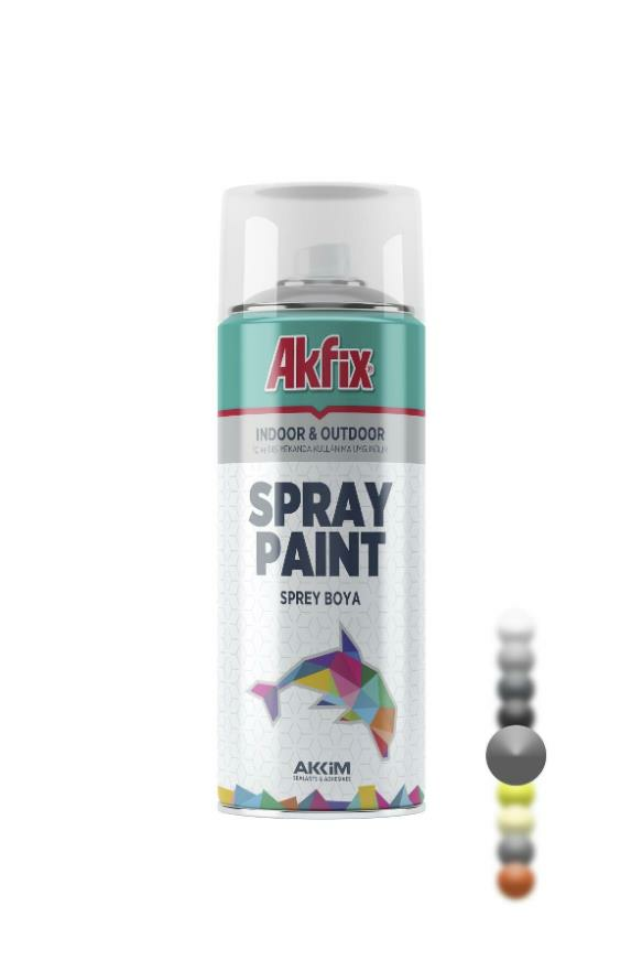 Akfix Sprey Boya Pano Grisi RAL7035 400ml 300gr