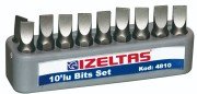 İzeltaş 4810 Düz Bits Set (25 mm)