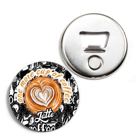 Latte Temalı Magnet