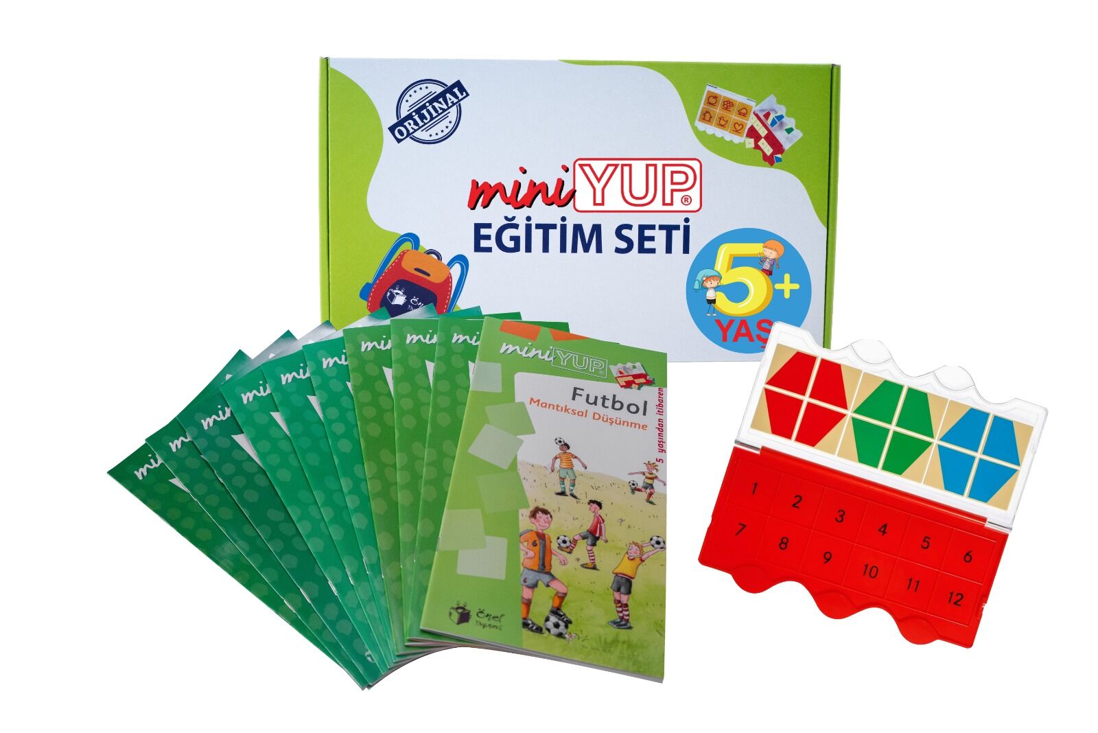 miniYUP 5+ Yaş  Görsel Dikkat ve Matematiksel Zeka Eğitim Seti