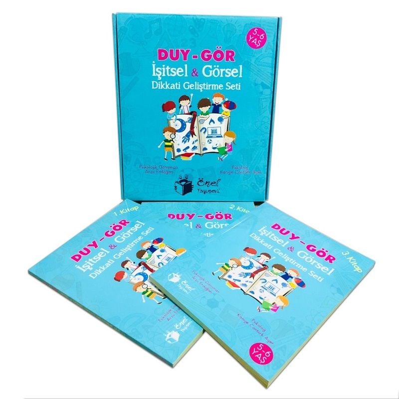 DUY-GÖR 5-6 YAŞ İŞİTSEL ZEKA (3 KİTAP)