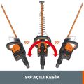 WORX WG284E 40Volt 2.0Ah Li-ion 60CM Profesyonel Çit Budama