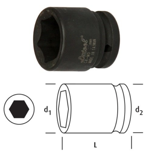 OSAKA 1/2'' 12MM HAVALI LOKMA - KISA