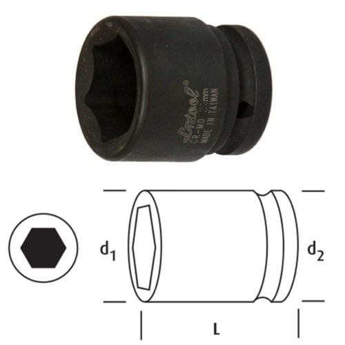 OSAKA 1/2'' 13MM HAVALI LOKMA - KISA