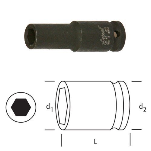OSAKA 1/2'' 12MM HAVALI LOKMA - UZUN