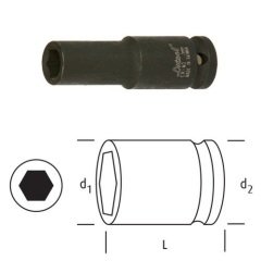 OSAKA 1/2'' 12MM HAVALI LOKMA - UZUN