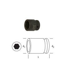 OSAKA 3/4'' 32MM HAVALI LOKMA - KISA