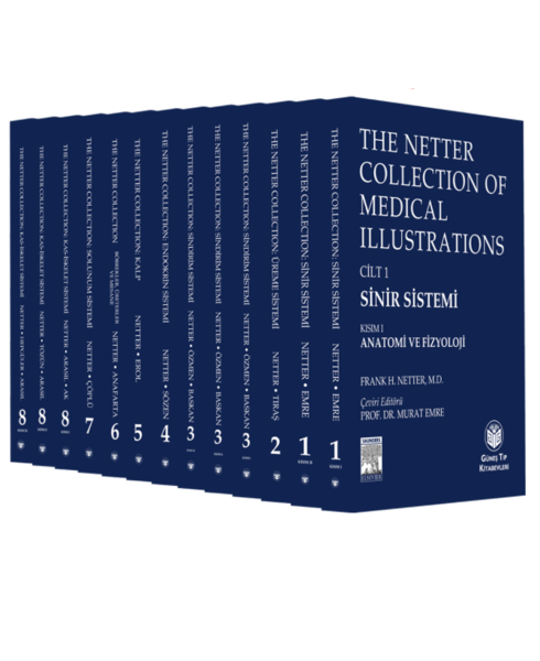 The Netter Collection of Medical Illustrations 13 Cilt Set