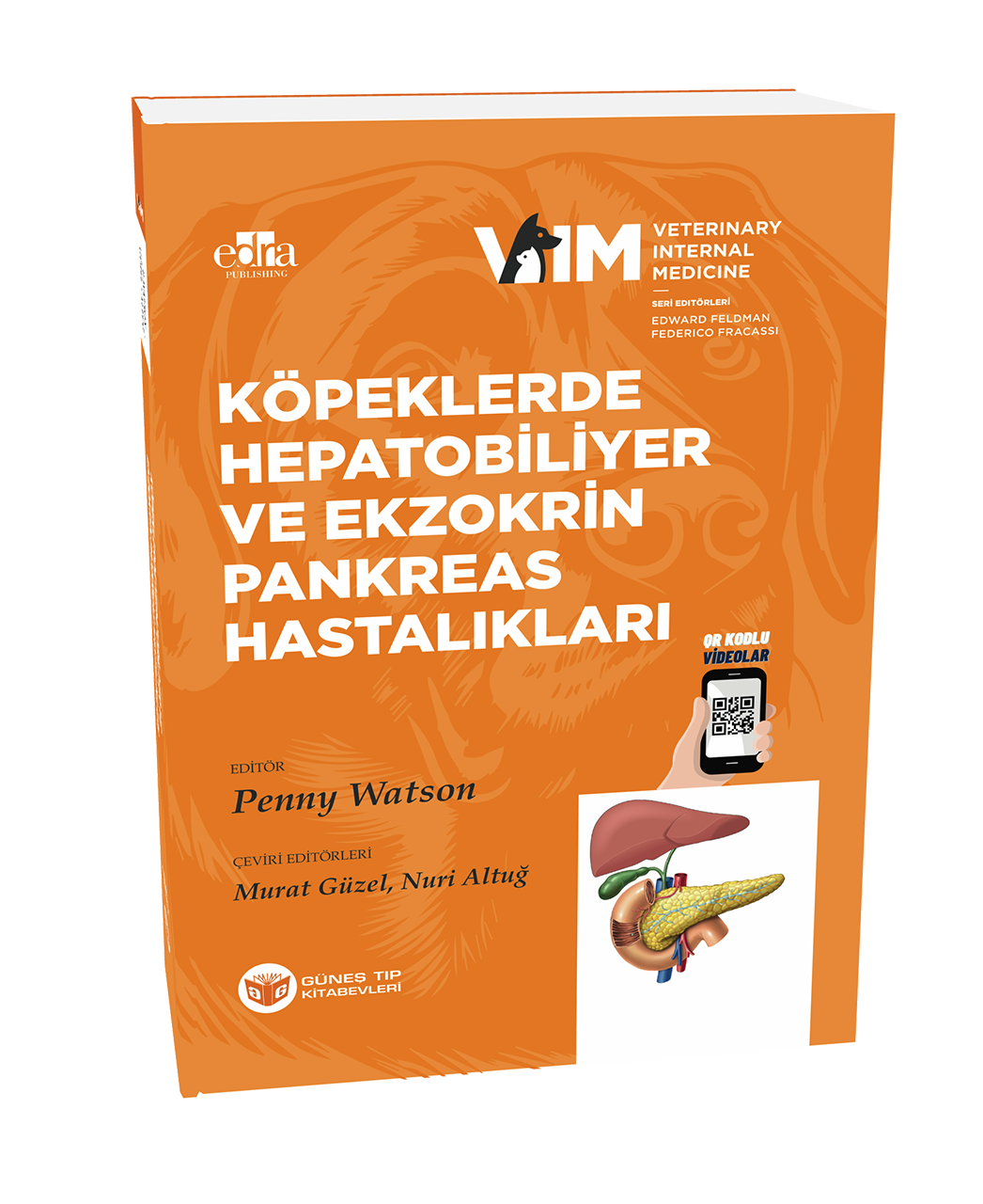 FELDMAN - Köpeklerde Hepatobiliyer ve Ekzokrin Pankreas Hastalıkları (QR Kodlu Videolu)