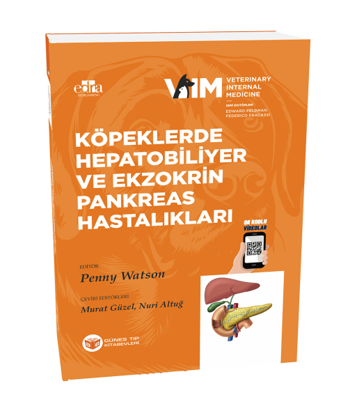 FELDMAN - Köpeklerde Hepatobiliyer ve Ekzokrin Pankreas Hastalıkları (QR Kodlu Videolu)