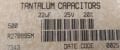 22UF 25V D CASE (TAJD226M025R) SMD TANTAL