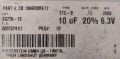 10UF 6,3V  B CASE SMD TANTAL