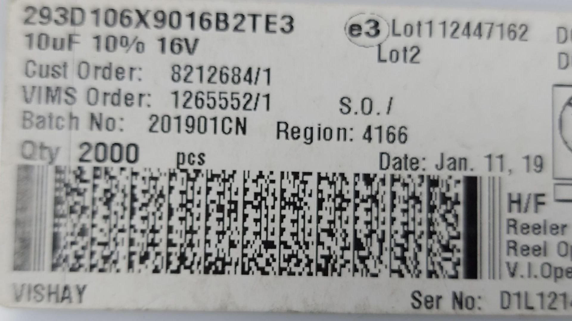 10UF 16B  B  CASE  SMD TANTAL