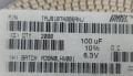 100UF 6,3V  B CASE  SMD TANTAL