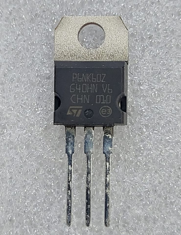 6NK60Z TO220 (STP6NK60Z)