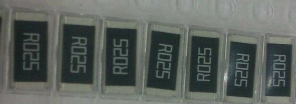 0.025R-0,025R   %1 2512 1W SMD