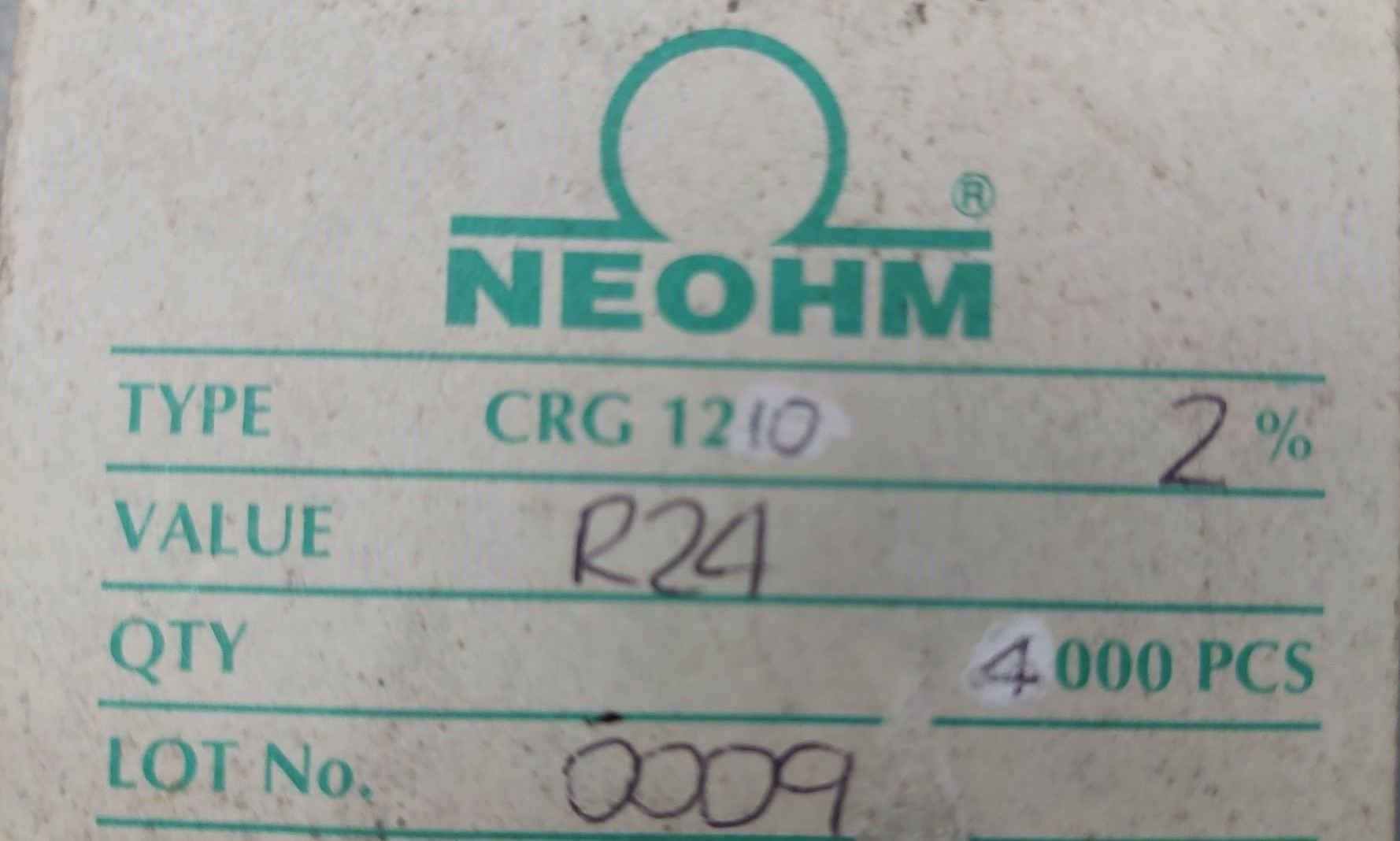 024R-0.24R -R24 -024 OHM   %2  1210 SMD