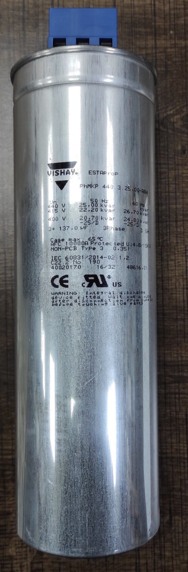 25.00 KVAR 440V