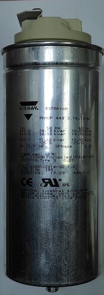 3X76.7UF 440V 14.10 KVAR