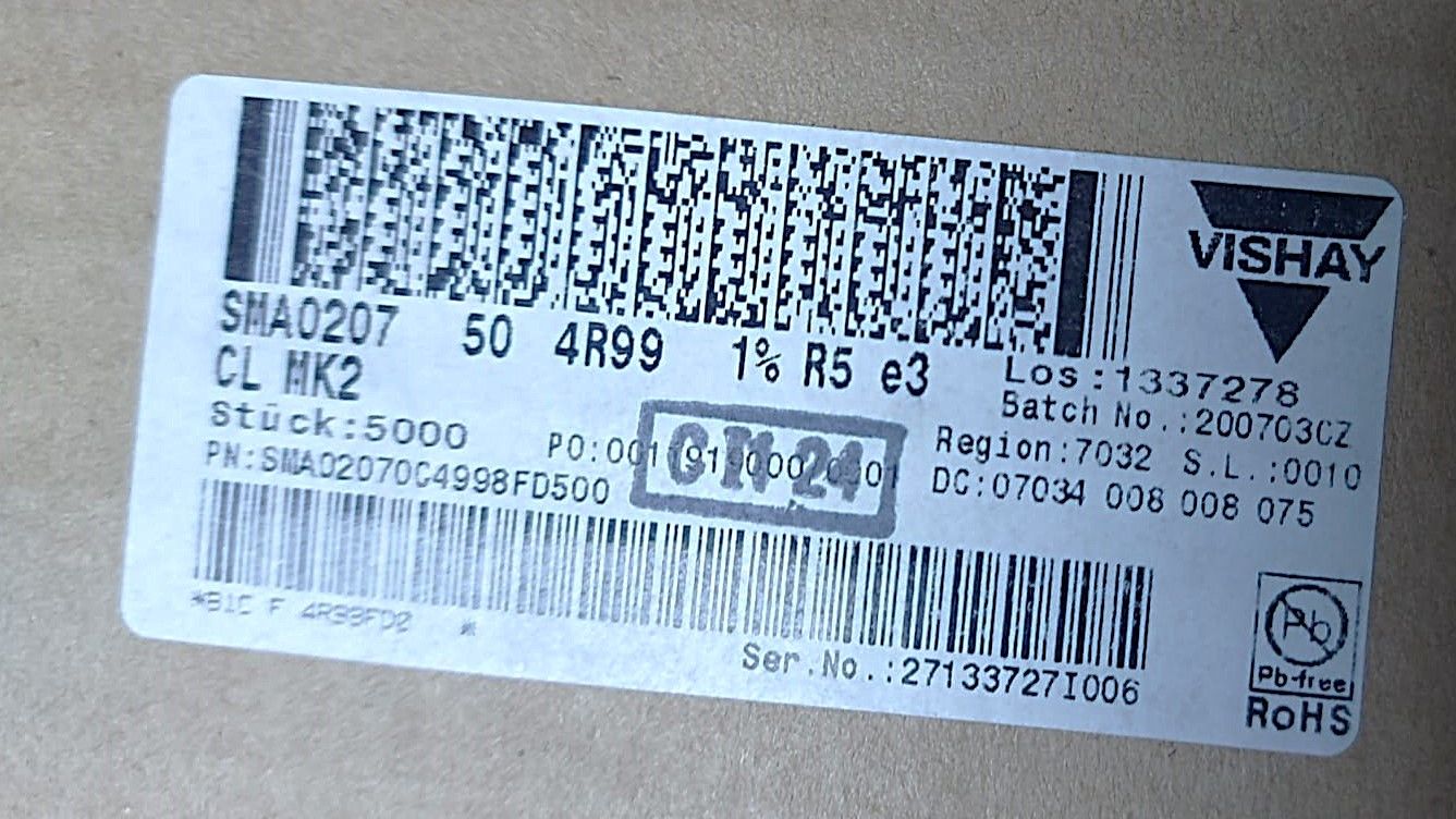 4R99 1/4W %1 METAL FİLM DİRENÇ