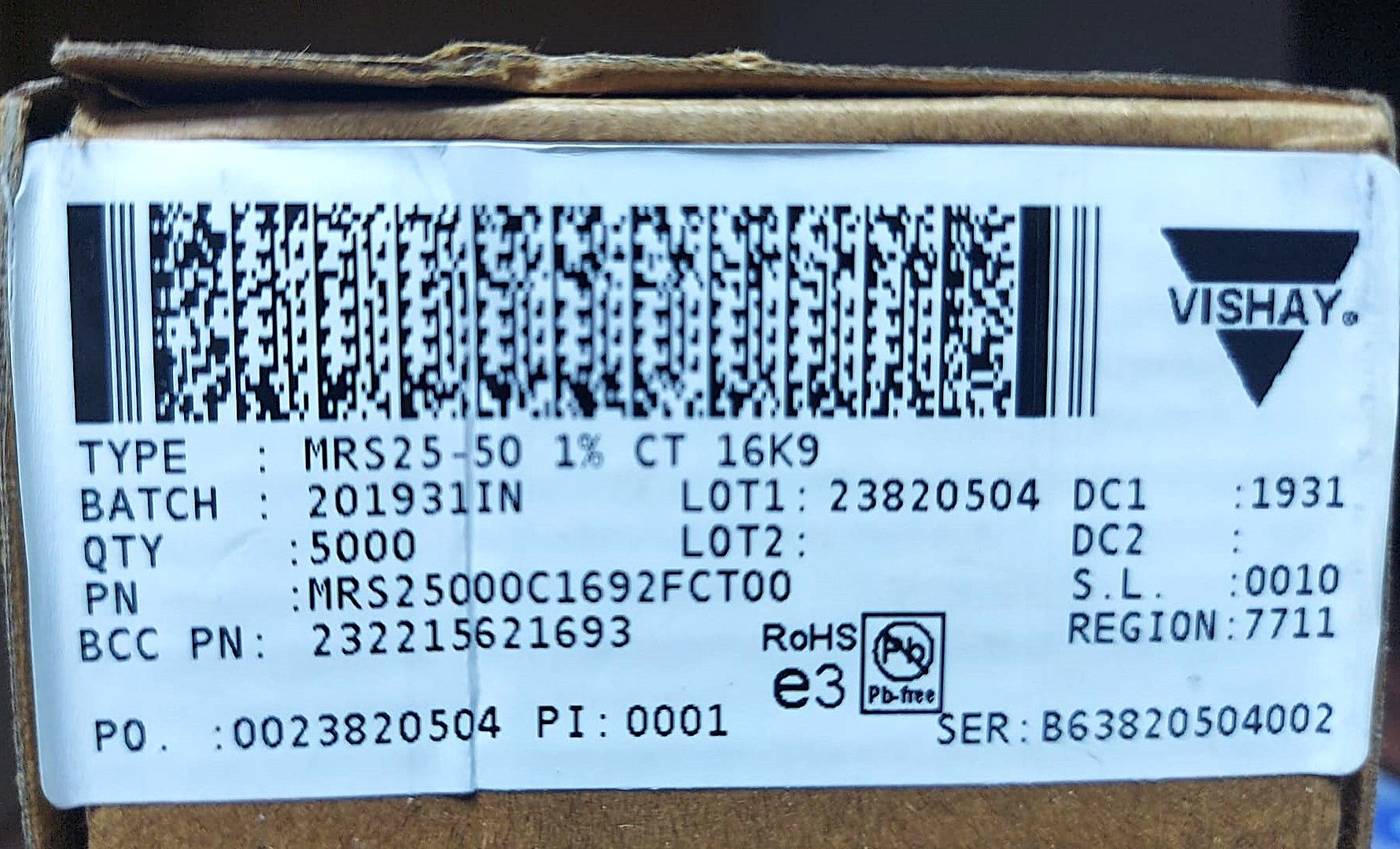 16K9 1/4W %1 METAL FİLM DİRENÇ