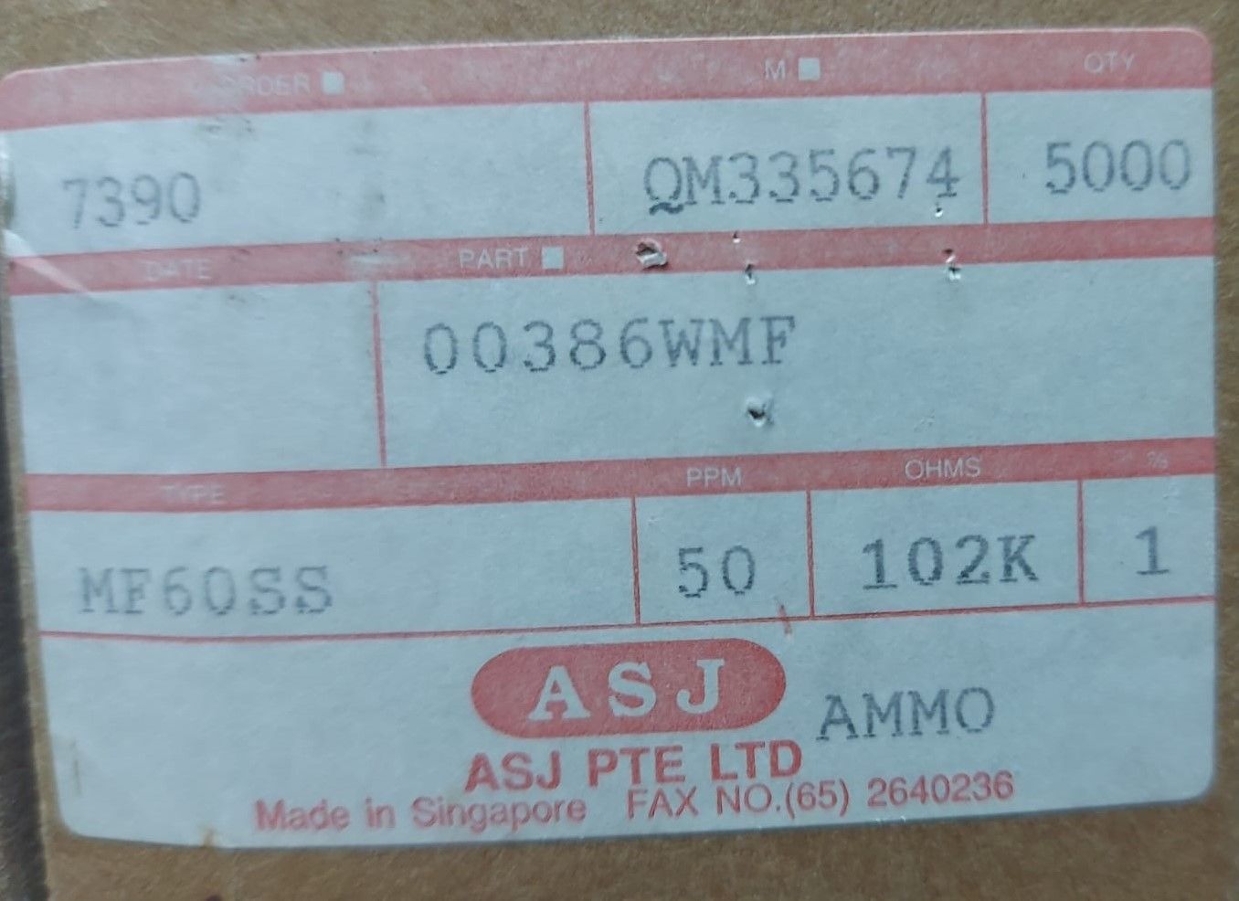 102K 1/4W %1    METAL FİLM DİRENÇ