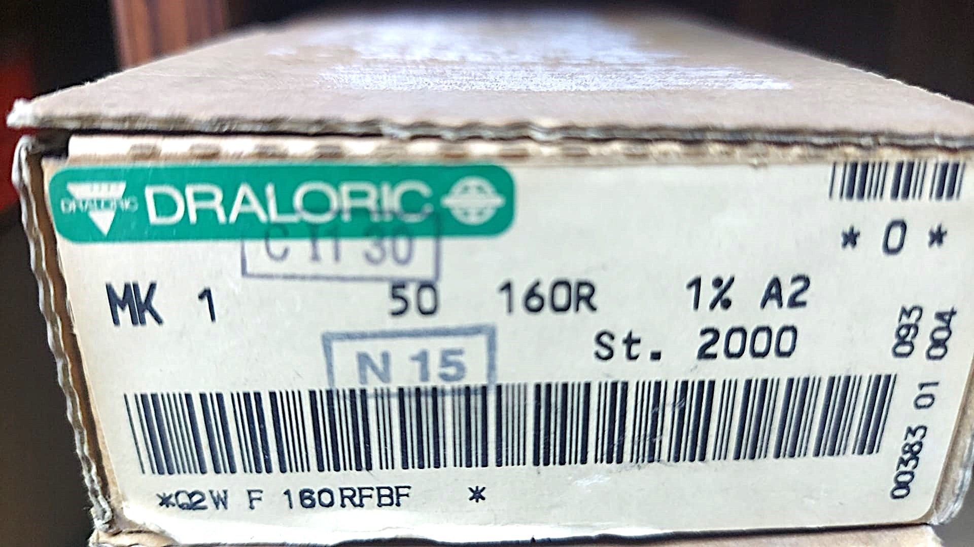 160R 1/8W %1 METAL FİLM DİRENÇ