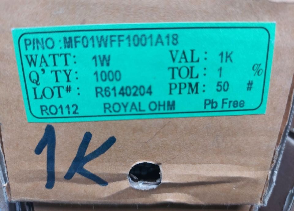 1K 1W %1 DİRENÇ
