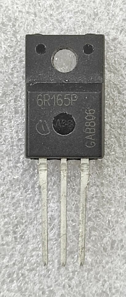 6R165P ( IPA60R165CP )   21A 650V TO 220 N-CH CoolMOS® Power Transistor