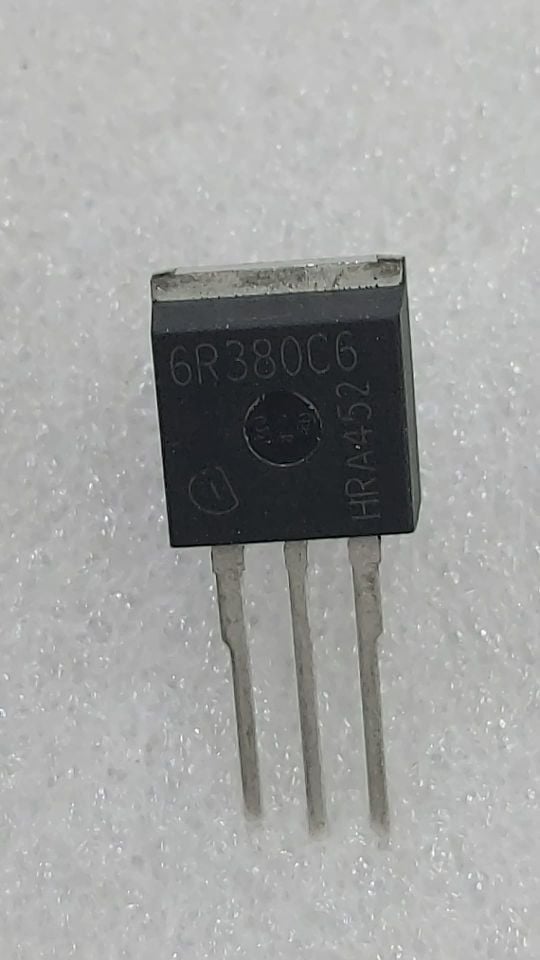 6R380C6 (IPI60R380C6)  10,6A 600V  N-CH  TO262 COOLMOS