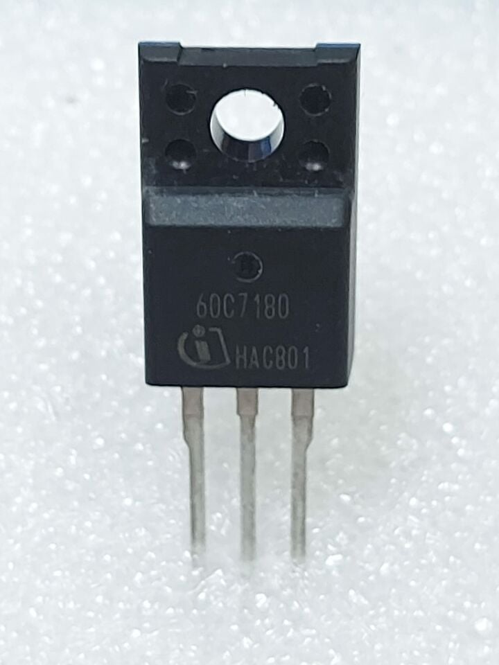 60C7180 (IPA60R180C7)  N-CH  9A 600V TO 220FP  COOLMOS   MOSFET