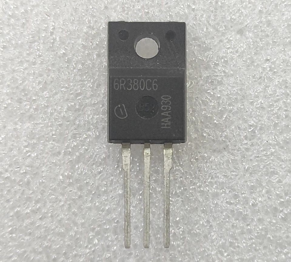 6R380C6 (IPA60R380C6) 10.6A 600V TO220FP N-CH COOLMOS POWER TRANSİSTOR MOSFET