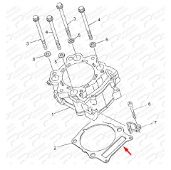 XT660Z TENERE SİLİNDİR ALT CONTA