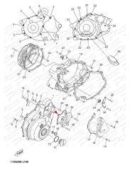 XT660Z TENERE SOL KÜÇÜK KAPAK CONTA