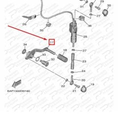 MT 09 SP 2022 VİTES PEDALI