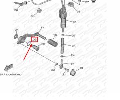 MT 09 SP VİTES PEDALI RONDELA