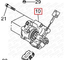 YZF-R6 SERVO MOTOR (2008-2016 MODEL YILLARI ARASI)