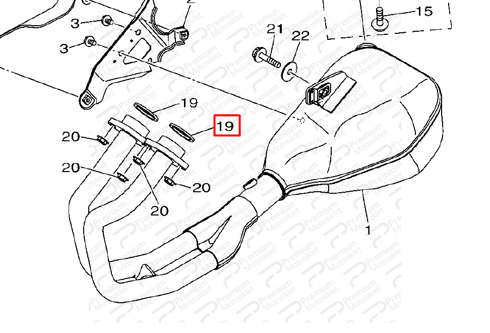 R-25 / MT-25 EGZOZ CONTASI 1 ADET