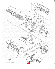 TRICITY 125 ÖN SABİT KASNAK