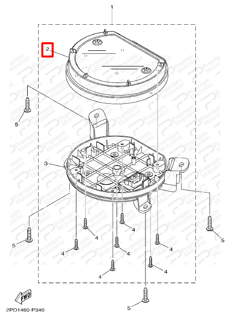 NMAX 125/155 GÖSTERGE KAPAĞI